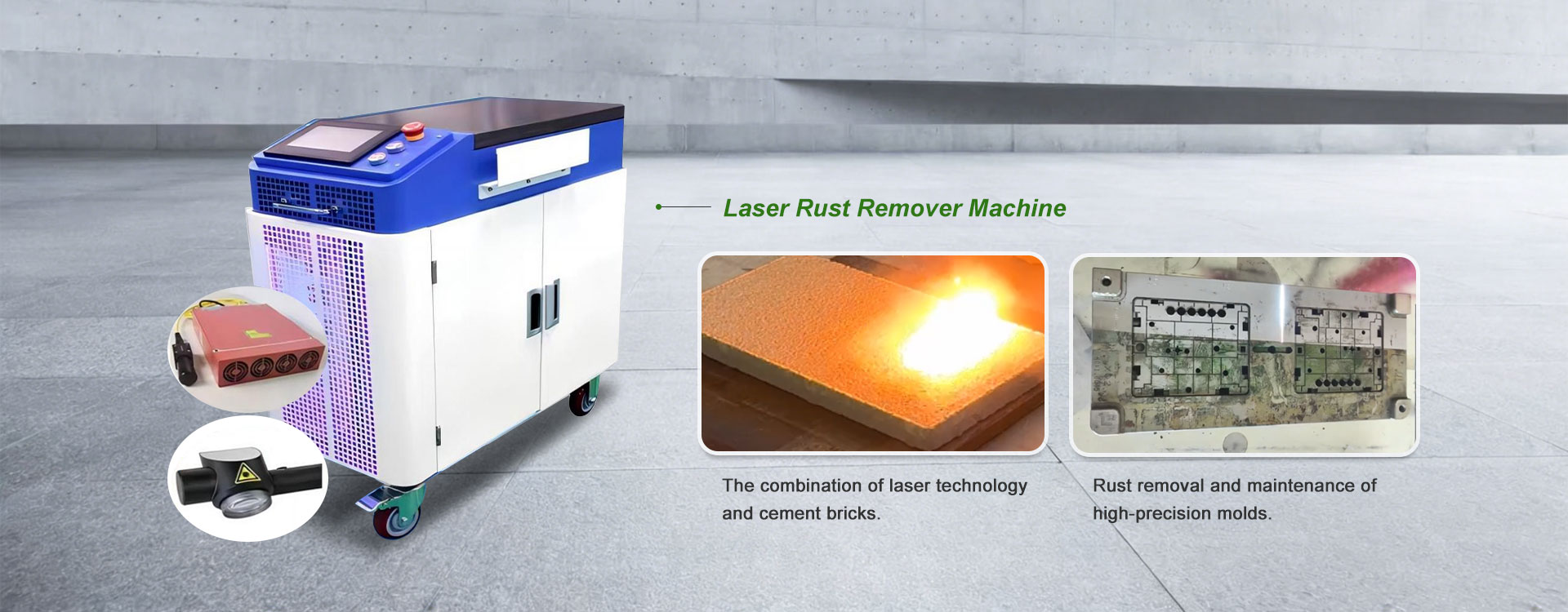 Hersteller von Laser-Rostentfernermaschinen in China