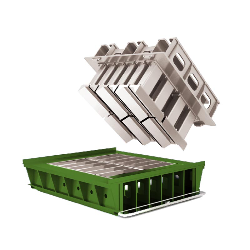 Bordstein-Beton-Ziegelform