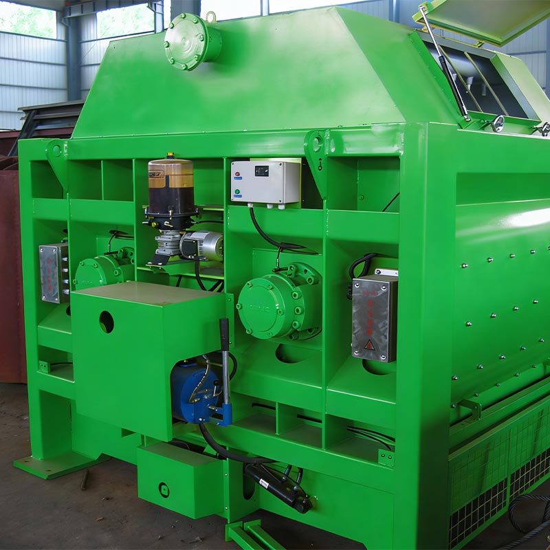 Doppelwellen-Zementbetonmischer